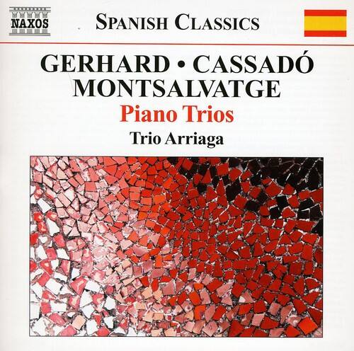 NAXOS SPANISH CLASSICS  
GERHARD CASSADÓ  
MONT SALVATGE  
Piano Trios  
Trio Arriaga