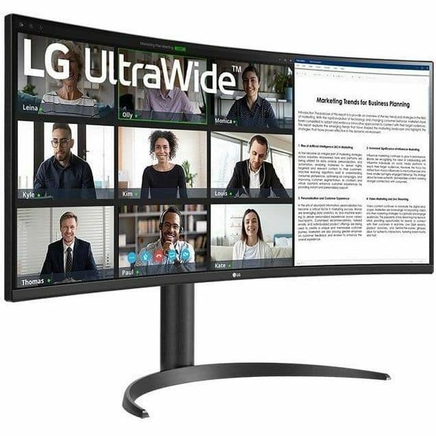 LG 34BR55QC B 34