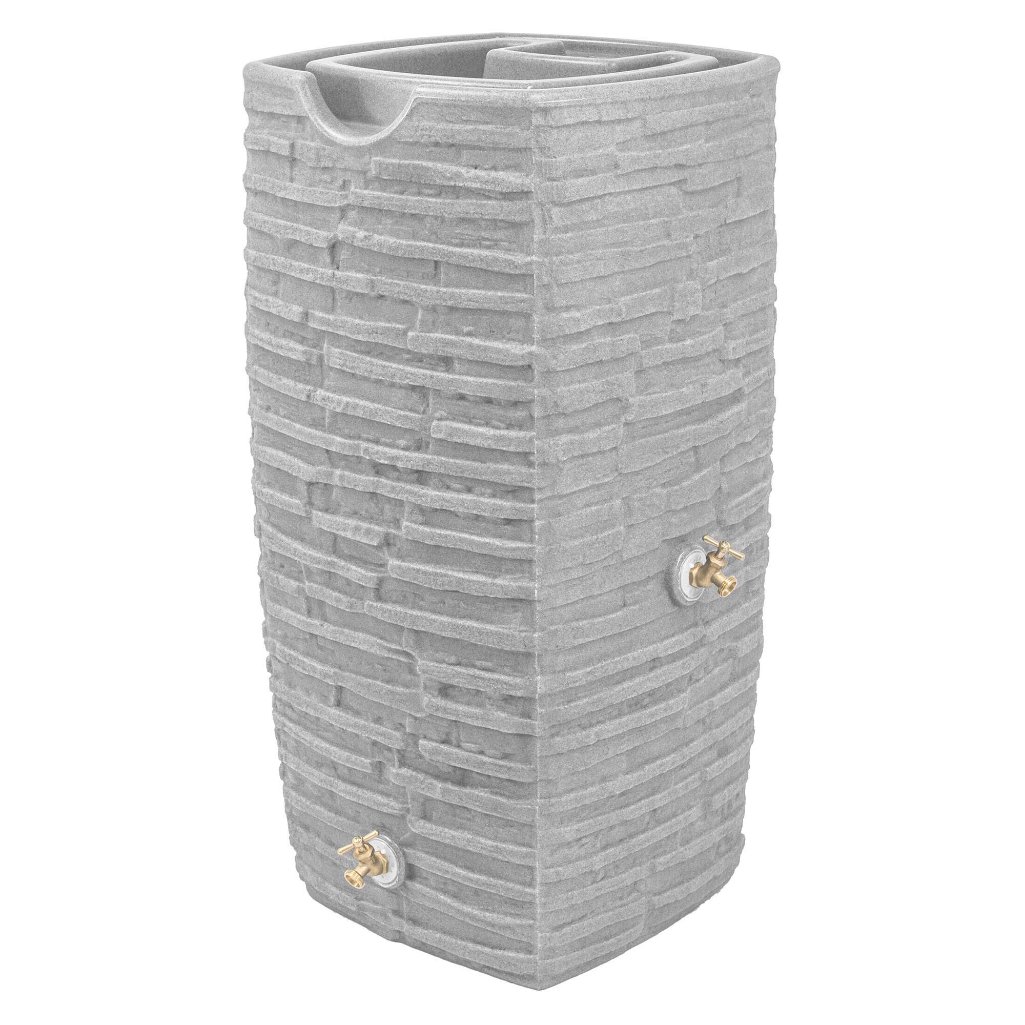 Alt View 1. Good Ideas - Good Ideas Impressions Riverwalk 50 Gallon Rain Saver, Light Granite (4 Pack).