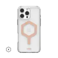 UAG - Plyo Series Case with Magsafe for Apple iPhone 16 Pro Max - Ice/Rose Gold - Front_Zoom