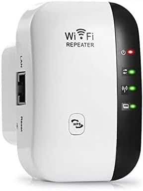 Core Tech - WiFi Extender 300Mbps 2.4GHz Signal Booster with Ethernet Port – Wireless Range Extender for Home, Easy Setup, Supports