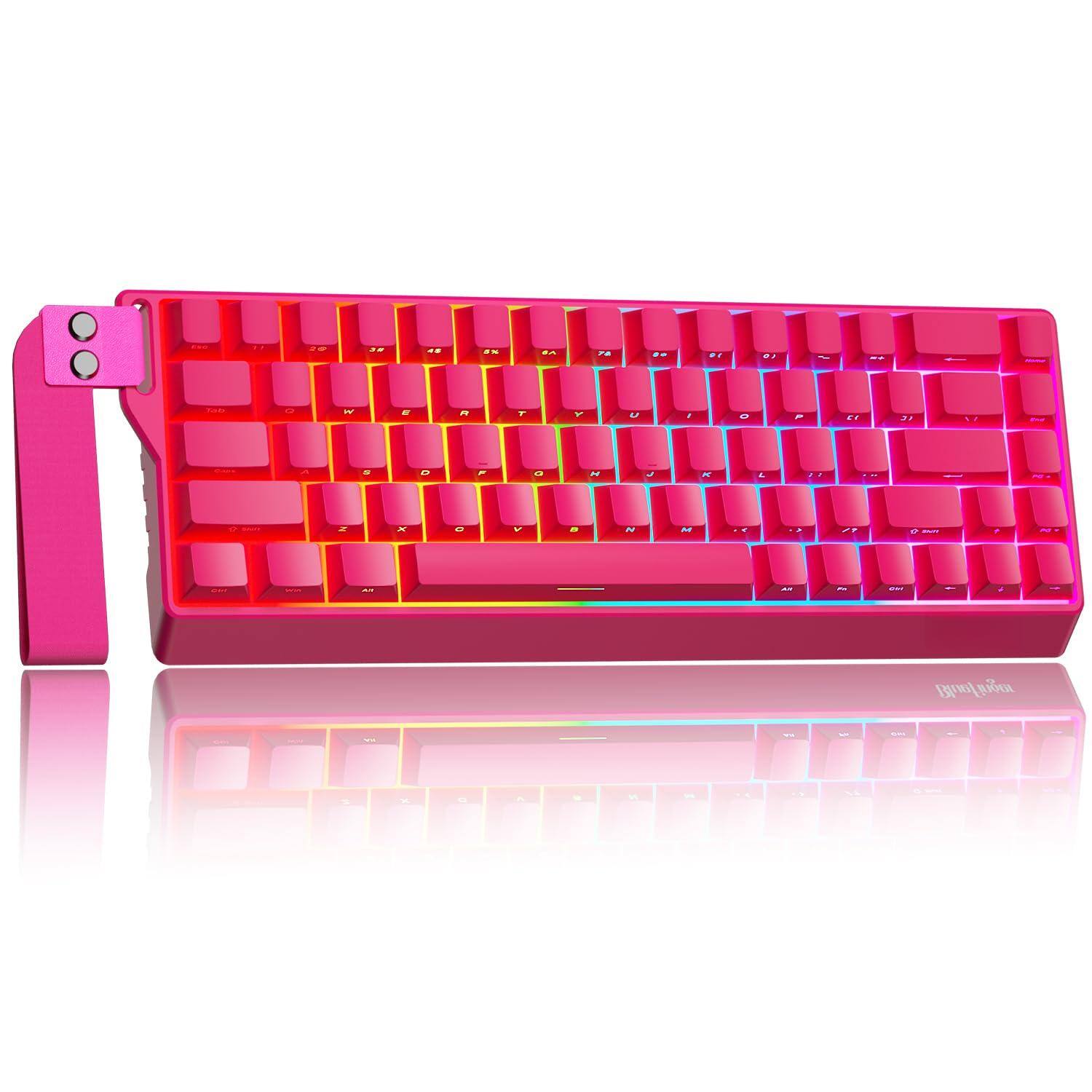 Front. VEGA AUTOMOTIVE - Wireless Mechanical Gaming Bluetooth Hot Swappable Rgb Backlit With Side printed Pbt Keycaps For Pc Ps5 - Default.