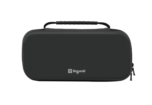 Front. Biogenik - Compact Protective Case for Nintendo Switch 2 - Black.