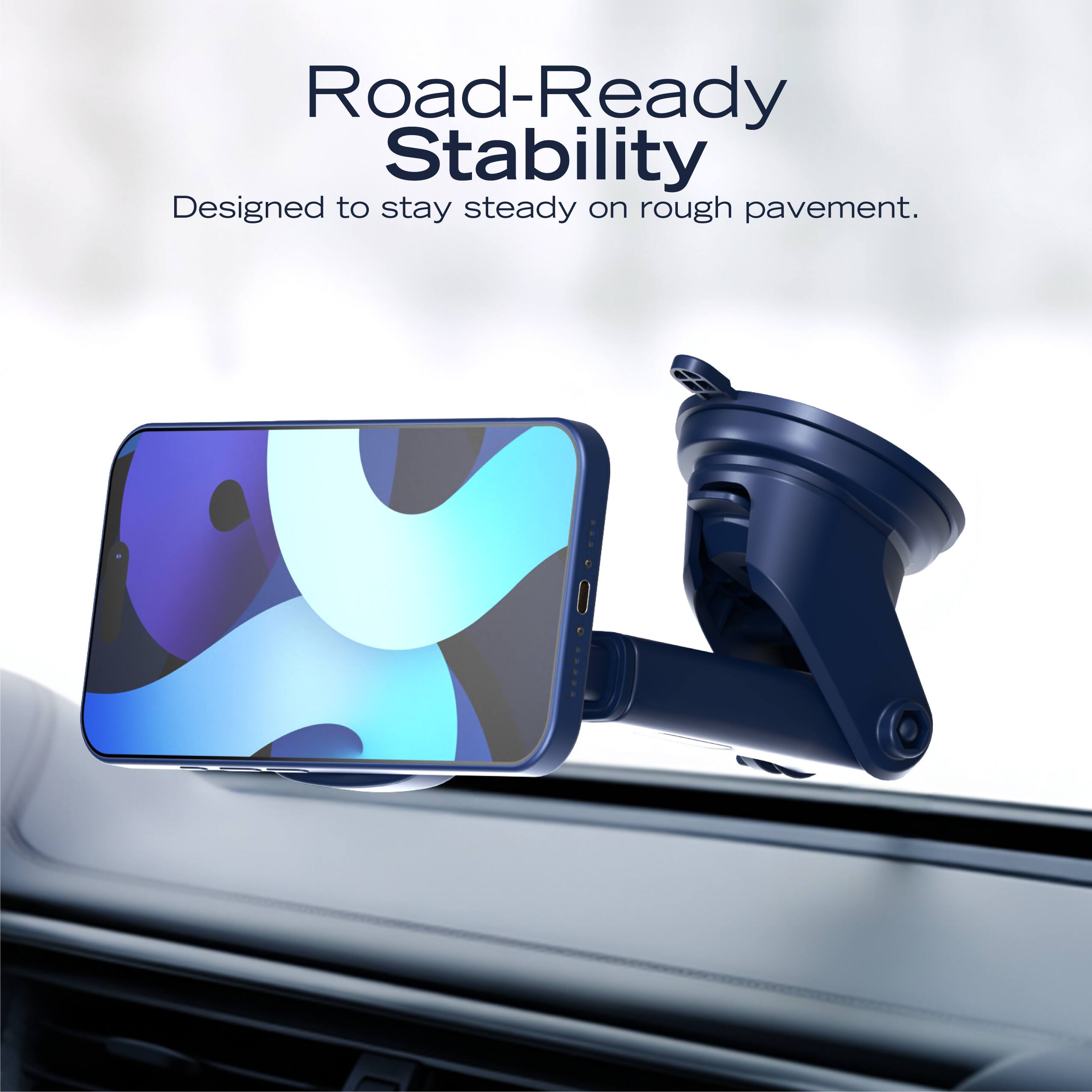 Road-Ready Stability  
Designed to stay steady on rough pavement.