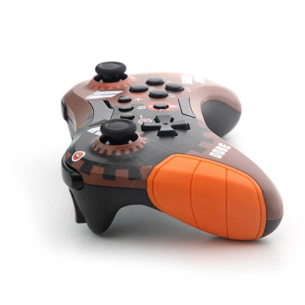 Left. Dobe - TY-3839 ORANGE Multi-Platform PC Wireless Gaming Controller, Compatible with Switch, PS3, Android, Windows and Smart TV - ORANGE.