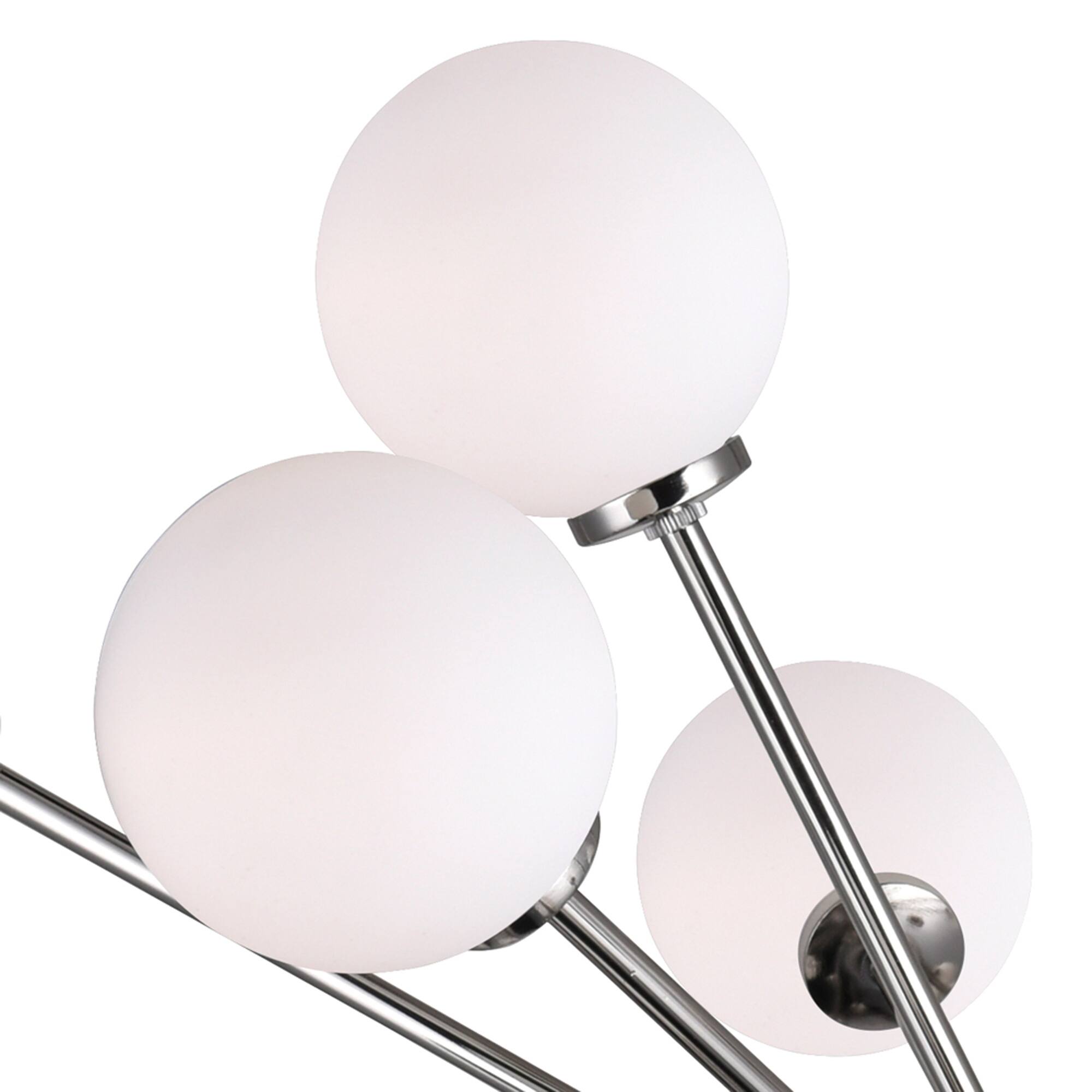 Alt View 2. CWI Lighting - Element 11 Light Chandelier With Polished Nickel Finish - Polished Nickel.