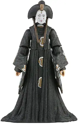 Hasbro - Star Wars Vintage Collection 3.75 Inch Action Figure | Queen Amidala - Black