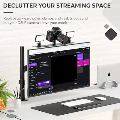 PARKER SLATER DSLR Monitor Mount Large, Desk Camera Mounting