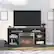 Angle. Ameriwood Home - Hendrix 55" TV Stand with Electric Fireplace - Black Oak.