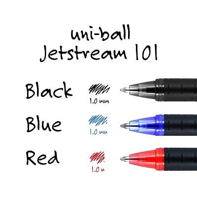 uni-ball Jetstream 101

Black 1.0 mm  
Blue 1.0 mm  
Red 1.0 mm