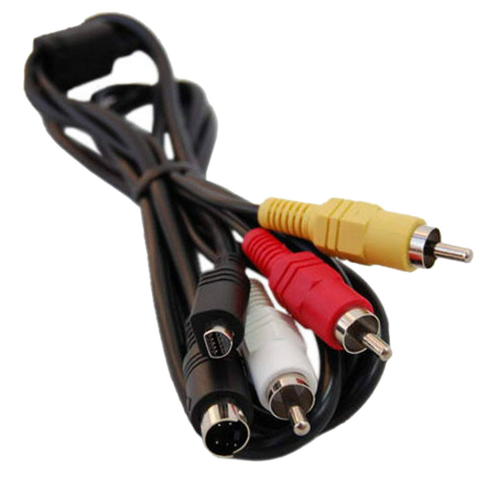 Left. HQRP - 10-Pin AV Audio Video Cable 60 inch Replacement for Sony Handycam and JVC Everio Camcorders.