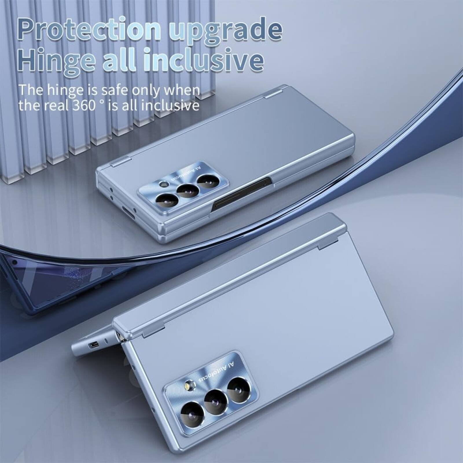 Protection upgrade  
Hinge all inclusive  
The hinge is safe only when the real 360° is all inclusive