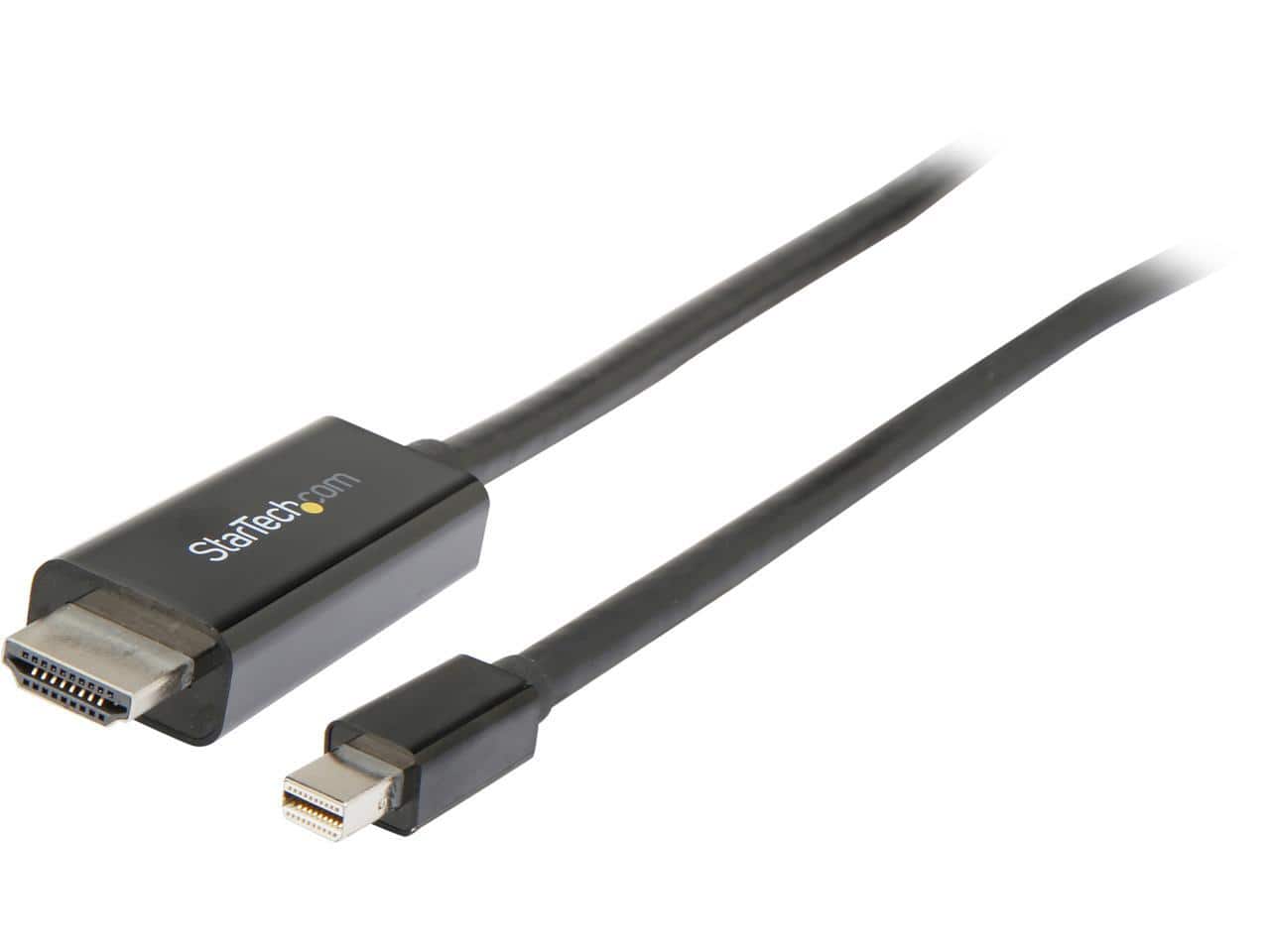 StarTech.com - StarTech MDP2HDMM5MB 16.4ft. BlackMini DisplayPort to HDMI Adapter Cable 4K 30Hz M-M