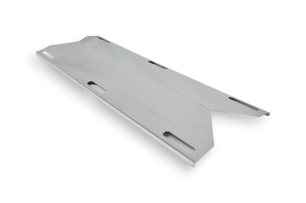 Front. Appliance Factory Parts - Appliance Factory Parts - 2607 STAINLESS STEEL HEAT PLATE.
