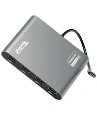 Plugable - HDMI 1 - HDMI 2 - HDMI 3 - HDMI 4 DisplayLink PRO Display and Plug