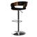 Angle. Simpli Home - Farrell Adjustable Gas Lift Bar Stool - Black.