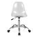 Alt View 19. Costway - Swivel Acrylic Armless Office Chair with Adjustable Height - Clear.