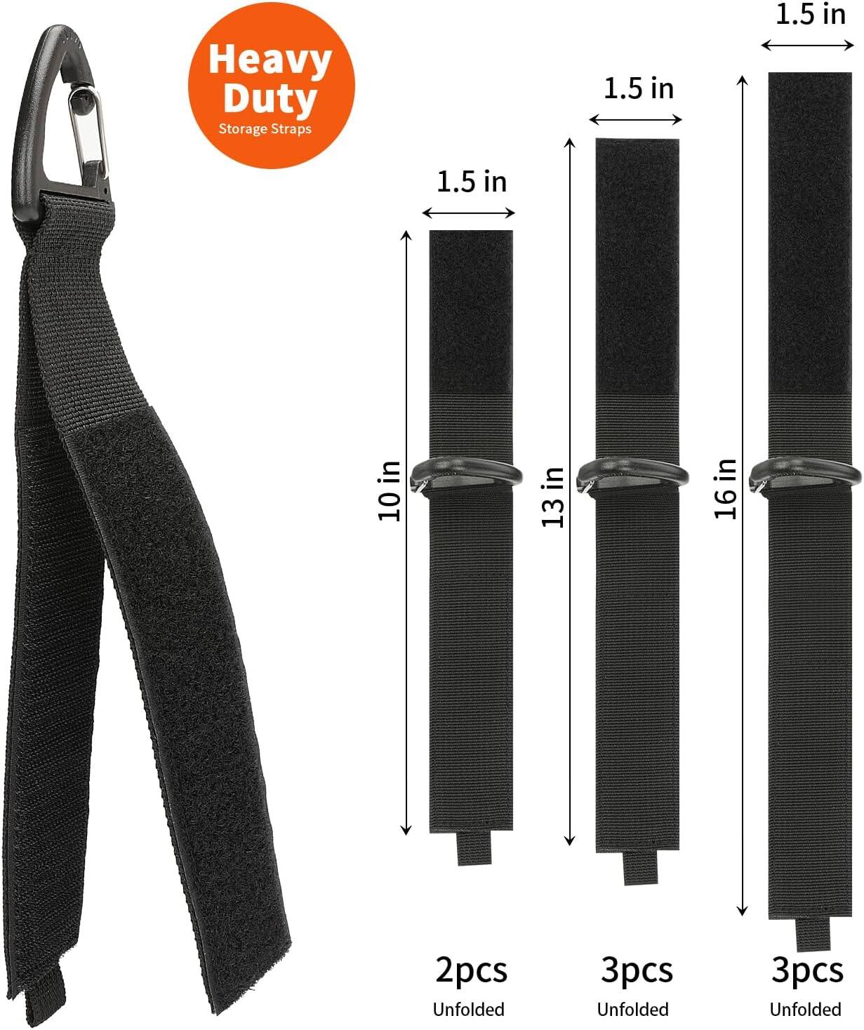 Heavy Duty Storage Straps

1.5 in x 1.5 in

10 in, 13 in, 16 in

2pcs Unfolded

3pcs Unfolded

3pcs Unfolded