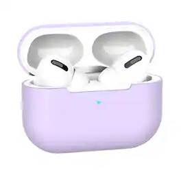 Home Collection - Premium Silicone Case Cover for Apple AirPods Pro - Light Purple
