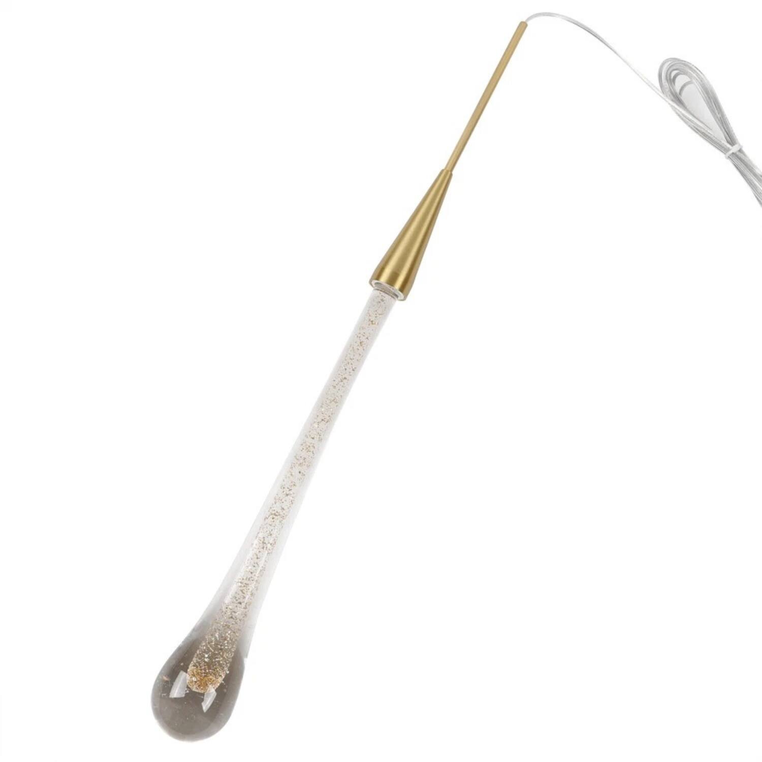 Back. Stock Preferred - Modern Gold Flush Mount Chandelier Ceiling Light - Gold.