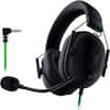 Front. Razer - BlackShark V2 X Wired Over-the-Ear Gaming Headset for PC, PS5, PS4, Switch, Xbox X|S, and Xbox One - Black.
