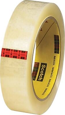 Scotch - Tape, 1" x 72 yds., 3" Core - Transparent Clear