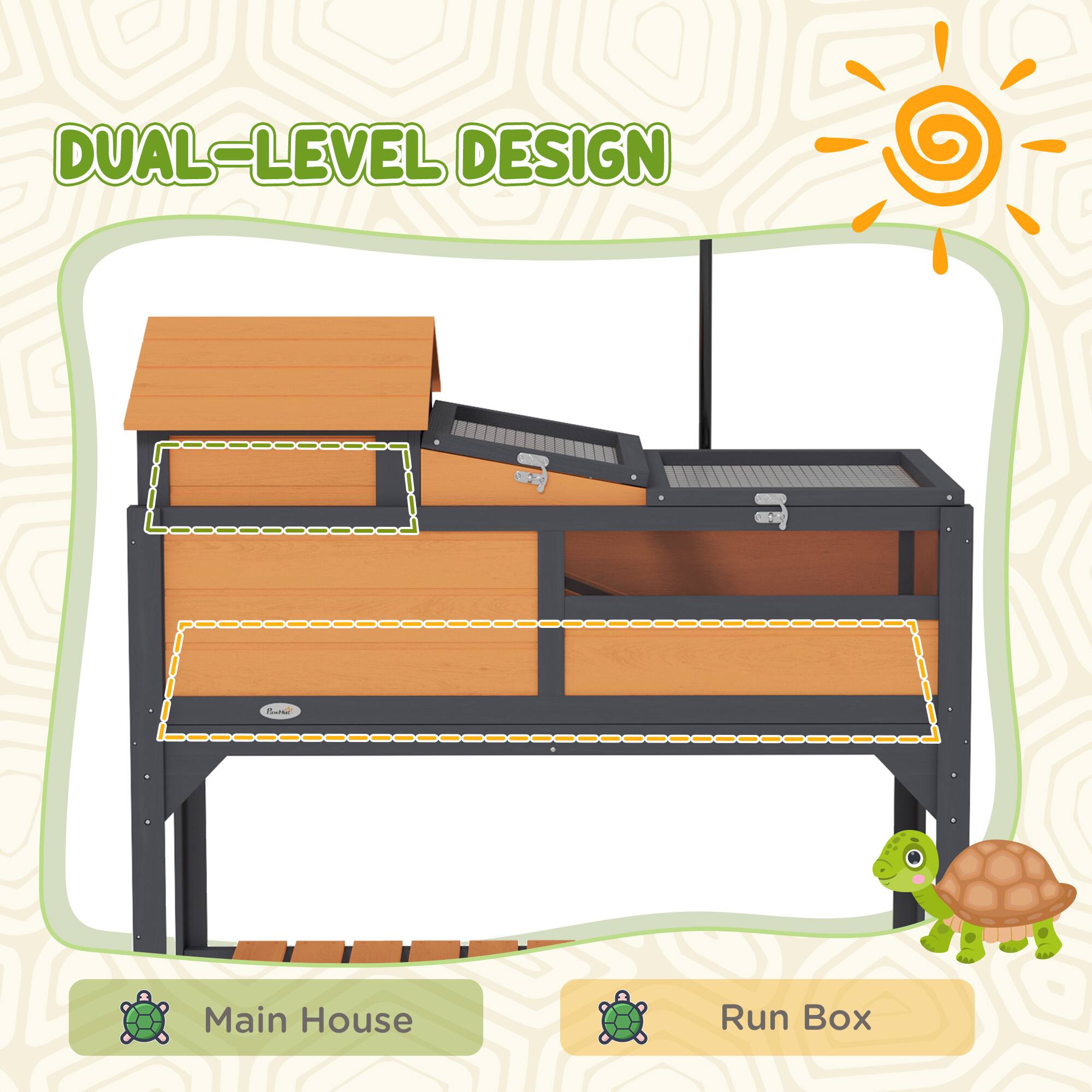 DUAL-LEVEL DESIGN

Main House

Run Box