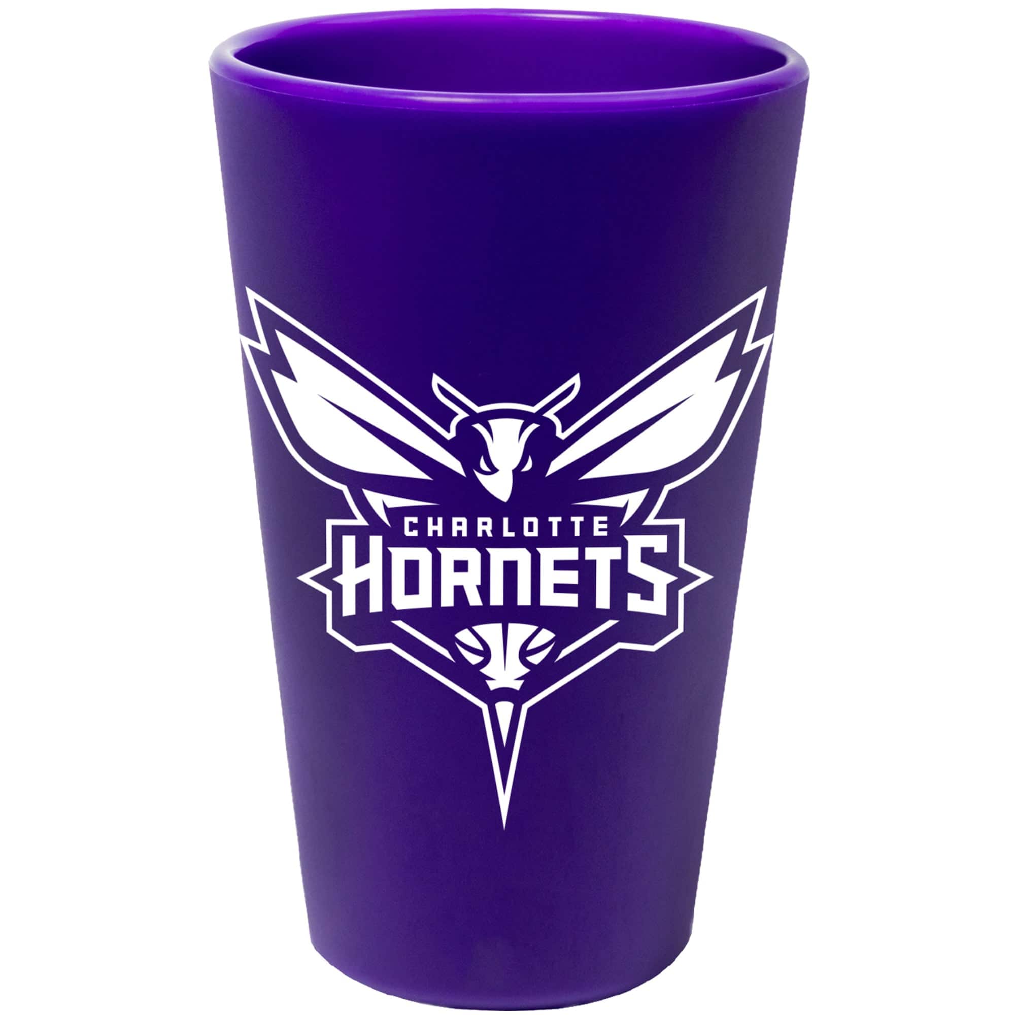 WinCraft - Charlotte Hornets 16oz. Silicone Pint Glass - Multicolor