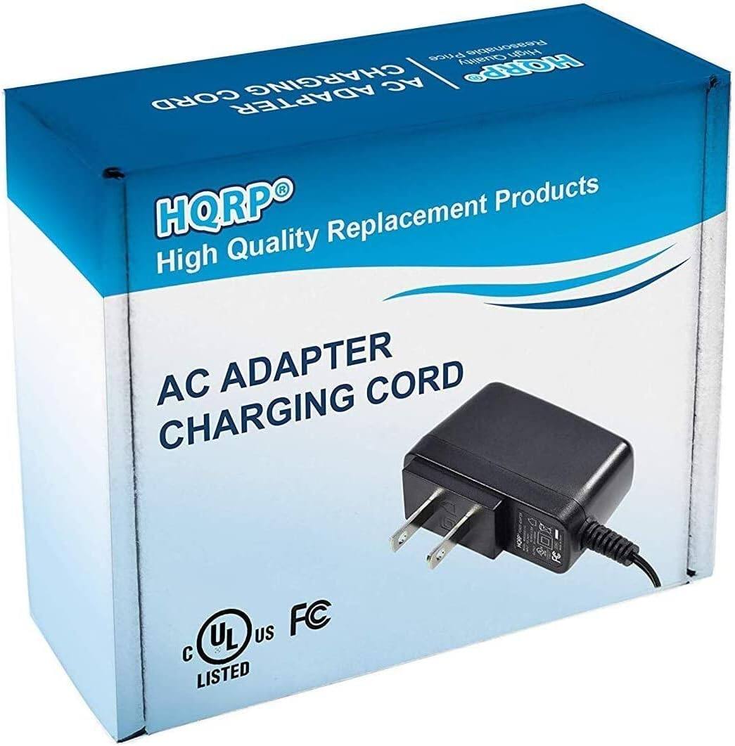 Price: Reasonable  
Quality: HQRP Products  
High Quality Replacement  
AC Adapter  
Charging Cord  
Listed: UL, US, FC