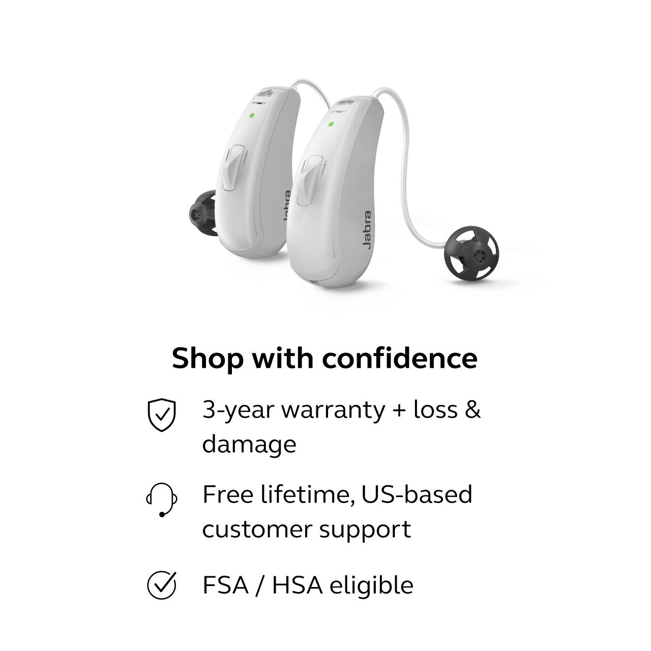 Shop with confidence

- 3-year warranty + loss & damage
- Free lifetime, US-based customer support
- FSA / HSA eligible