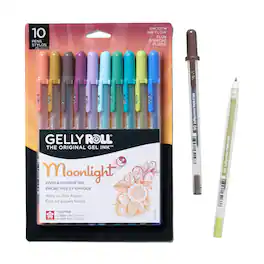 Sakura - Gelly Roll Moonlight 06 Gel Pens, Earth & Jewel Tone, 10 Pack