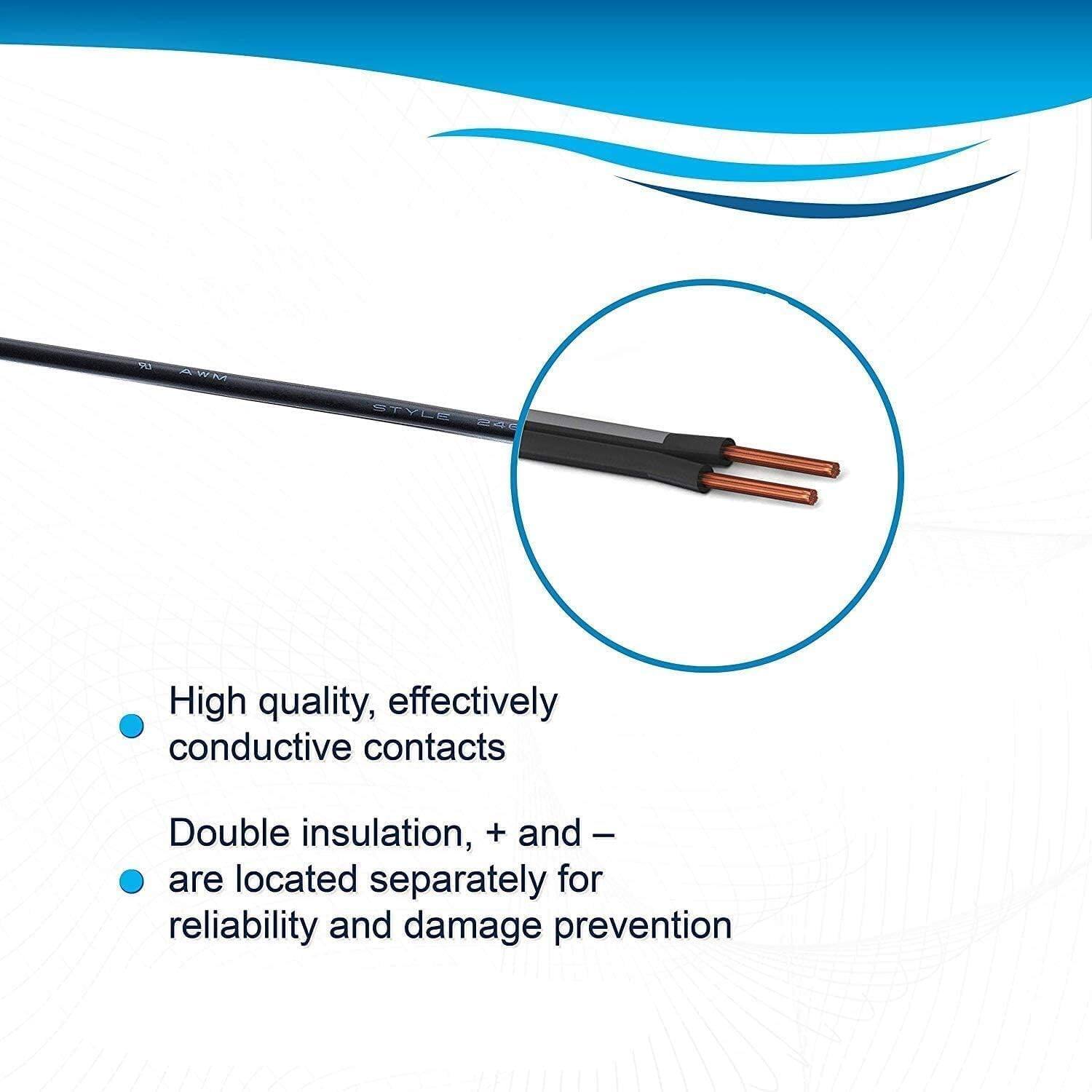 1 AT STYCE

- High quality, effectively conductive contacts
- Double insulation, + and - are located separately for reliability and damage prevention