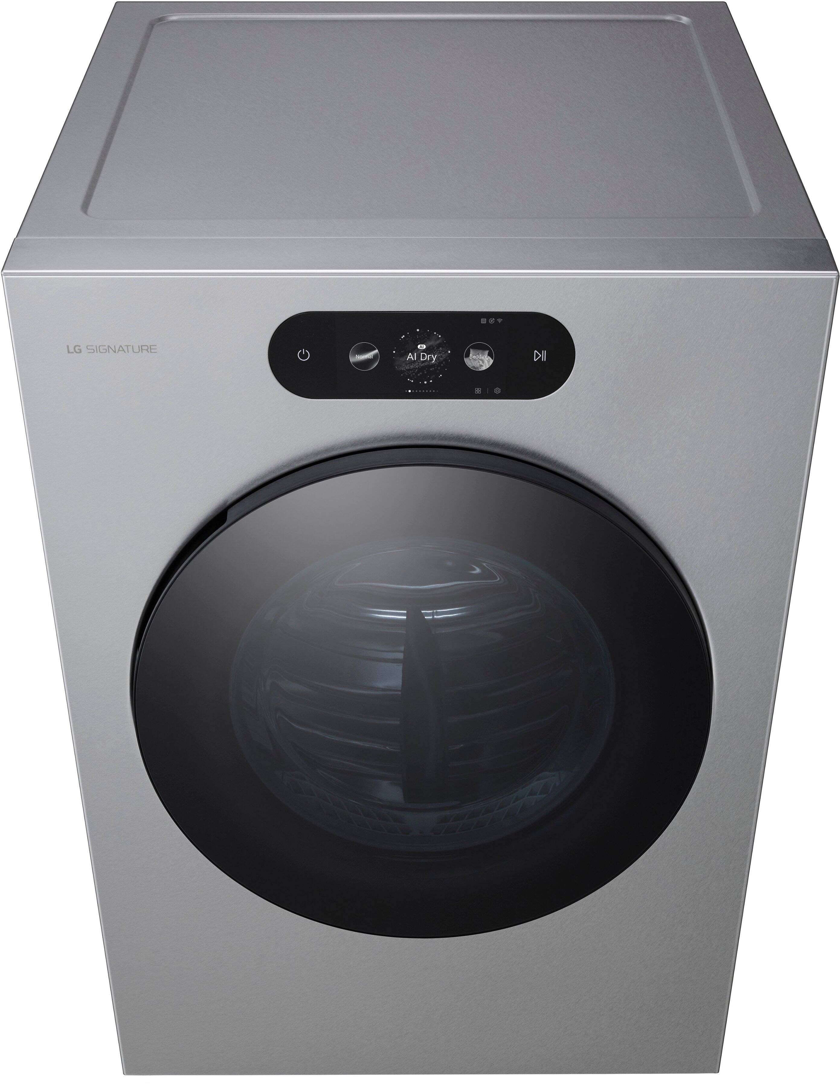 The text on the image reads "LG Signature Al Dry Sanke DI."