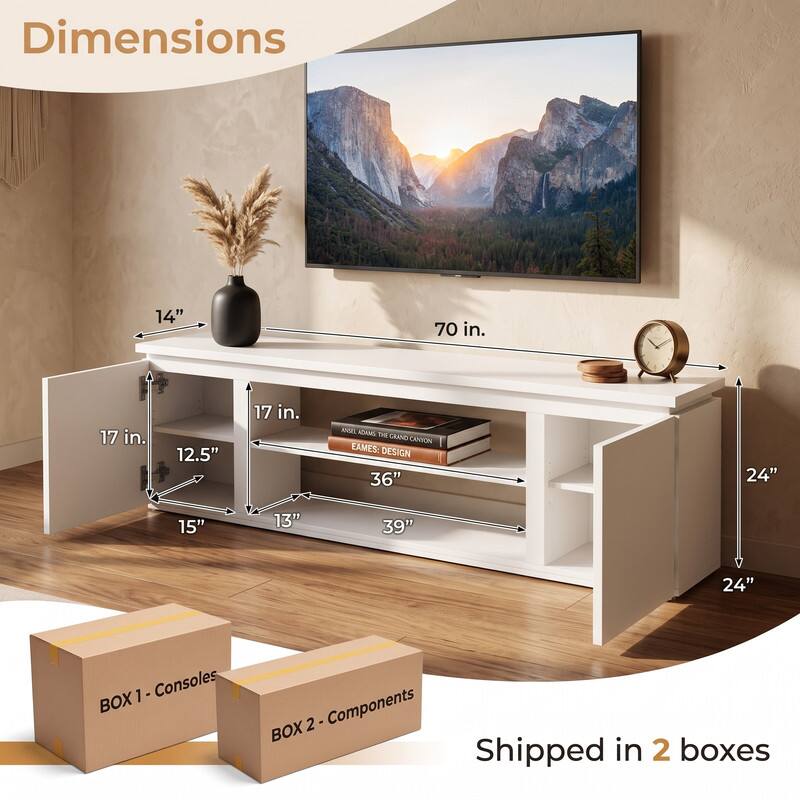 Dimensions
- 14"
- 70 in.
- 17 in.
- 12.5"
- 17 in.
- 36"
- 24"
- 15"
- 13"
- 39"
- 24"

ANSEL ADAMS THE GRAND CANYON EAMES: DESIGN

BOX1-Consoles BOX1 2 Components BOX Shipped in 2 boxes