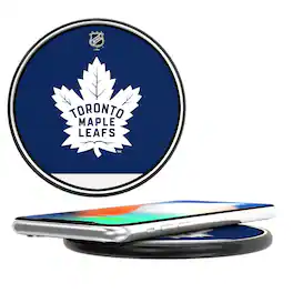 Keyscaper - Toronto Maple Leafs Stripe Wireless Charger - Multicolor
