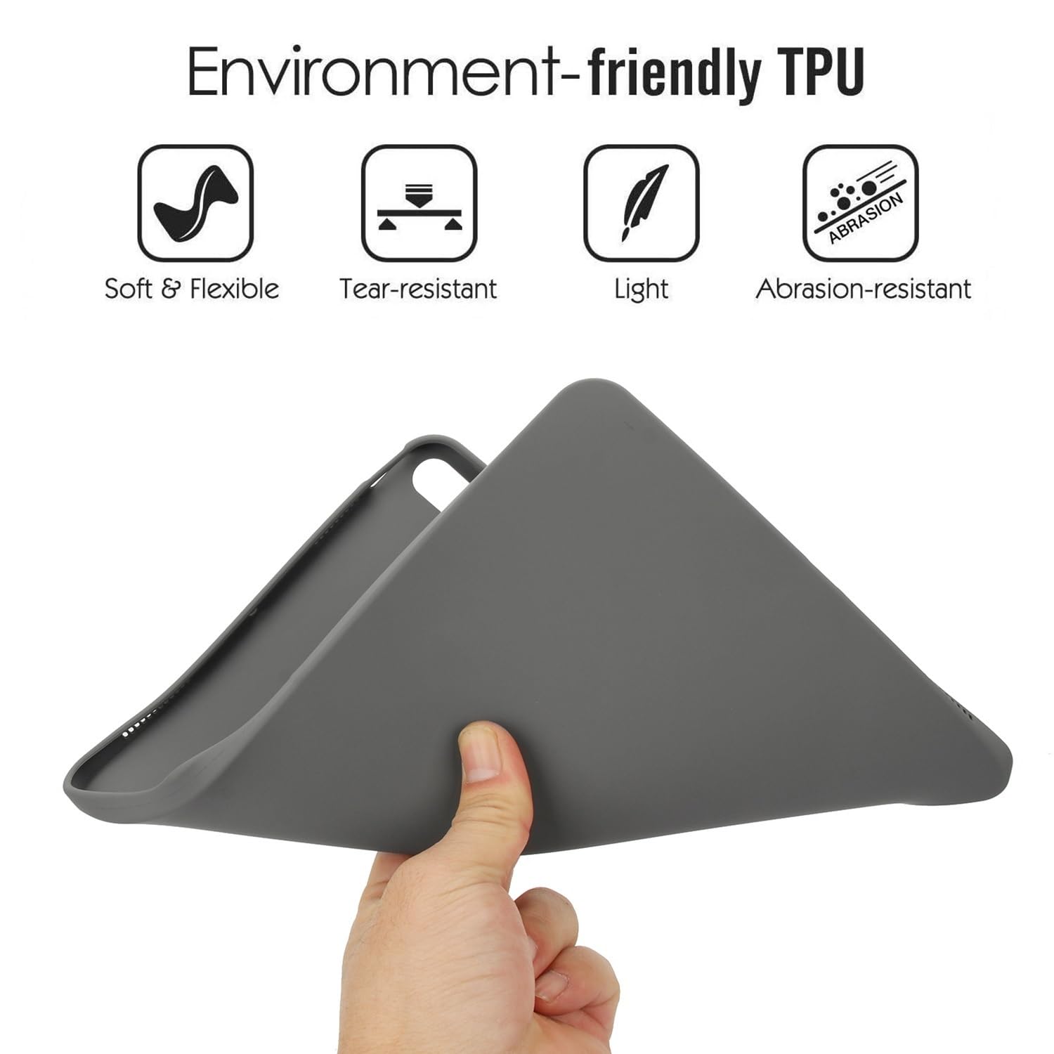 Environment-friendly TPU

- Soft & Flexible
- Tear-resistant
- Light
- Abrasion-resistant