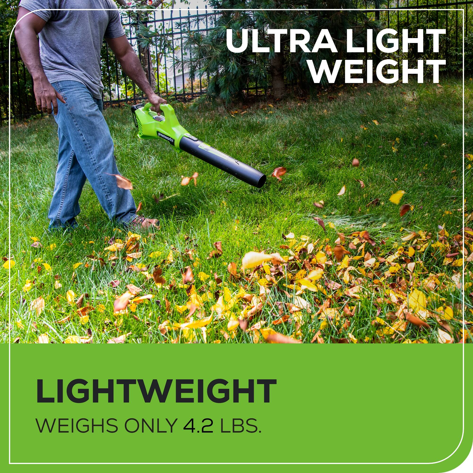 ULTRA LIGHT WEIGHT

LIGHTWEIGHT
WEIGHS ONLY 4.2 LBS.