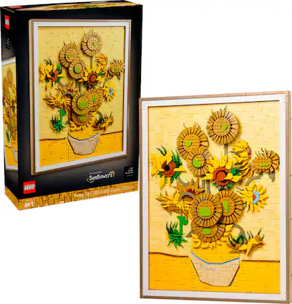 Lego art - Dooh - Sunflowers - 31215 - 2615 pieces/peace at 18+