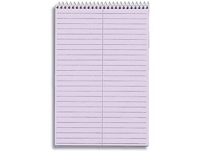 Front. TOPS - TOPS Prism Steno Pads, 6" x 9", Gregg, Purple, 80 Sheets/Pad, 4 Pads/Pack (TOP 80264) - Purple.