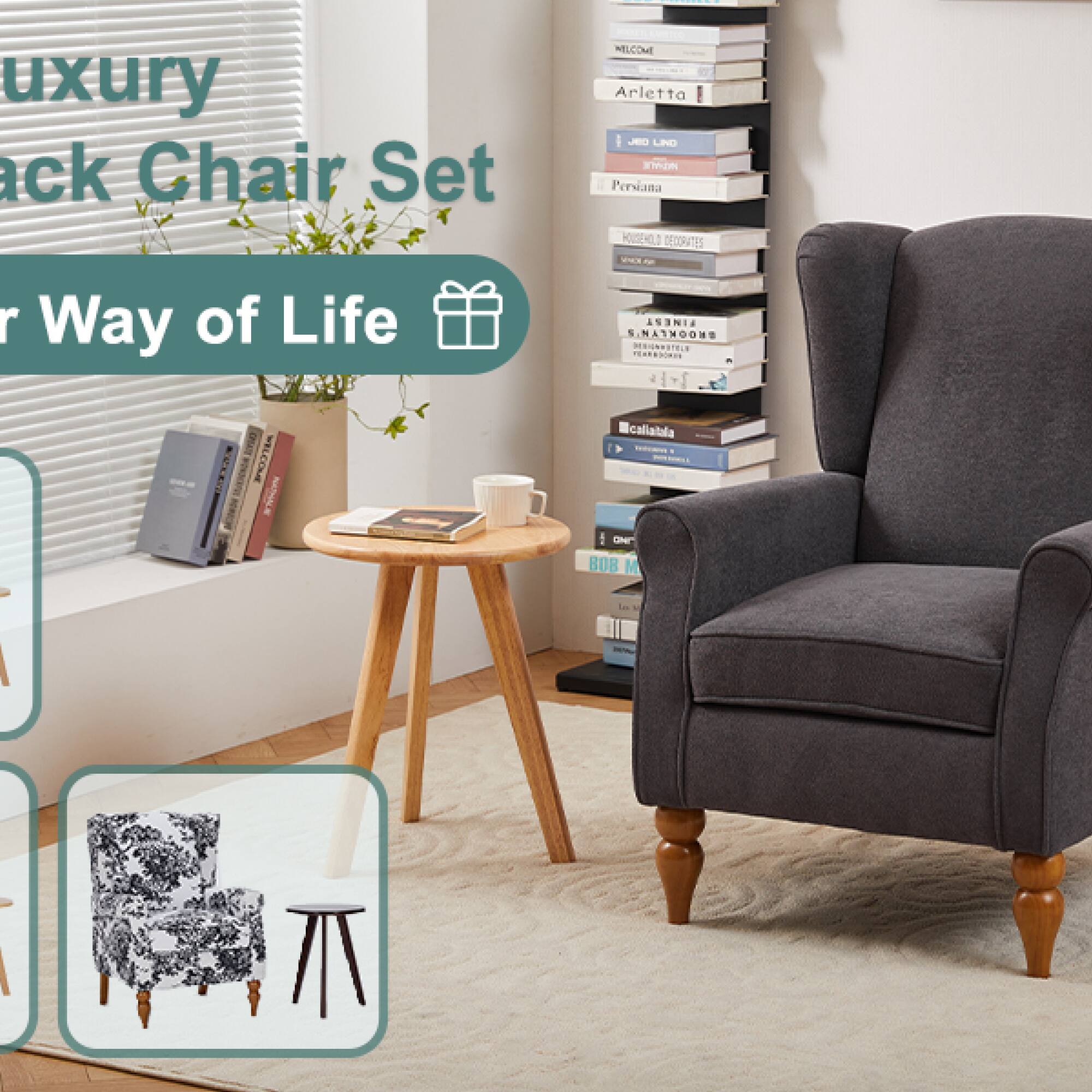 Luxury Back Chair Set  
A Way of Life  

WELCOME  
Arletta  
I JUD LIND  
Persiana  
KUERLD DECORATIES  
We - FINEST  
S.NATHOOHS RESIONNSTELS  
H.  
SYO  
WELCOME  
caliaiala  
ONF  
BOB M