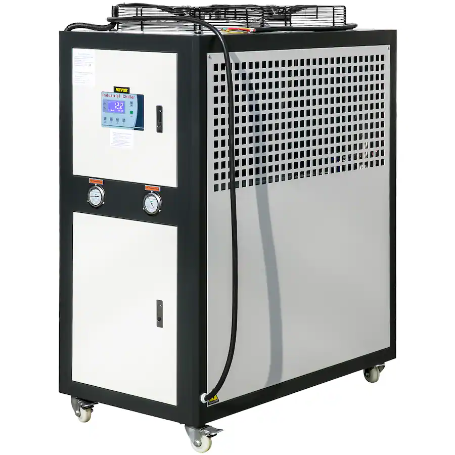 Computer Audit Controls VEVOR Water Chiller 6Ton Capacity,Industrial Chiller 6Hp,Air Cooled ...
