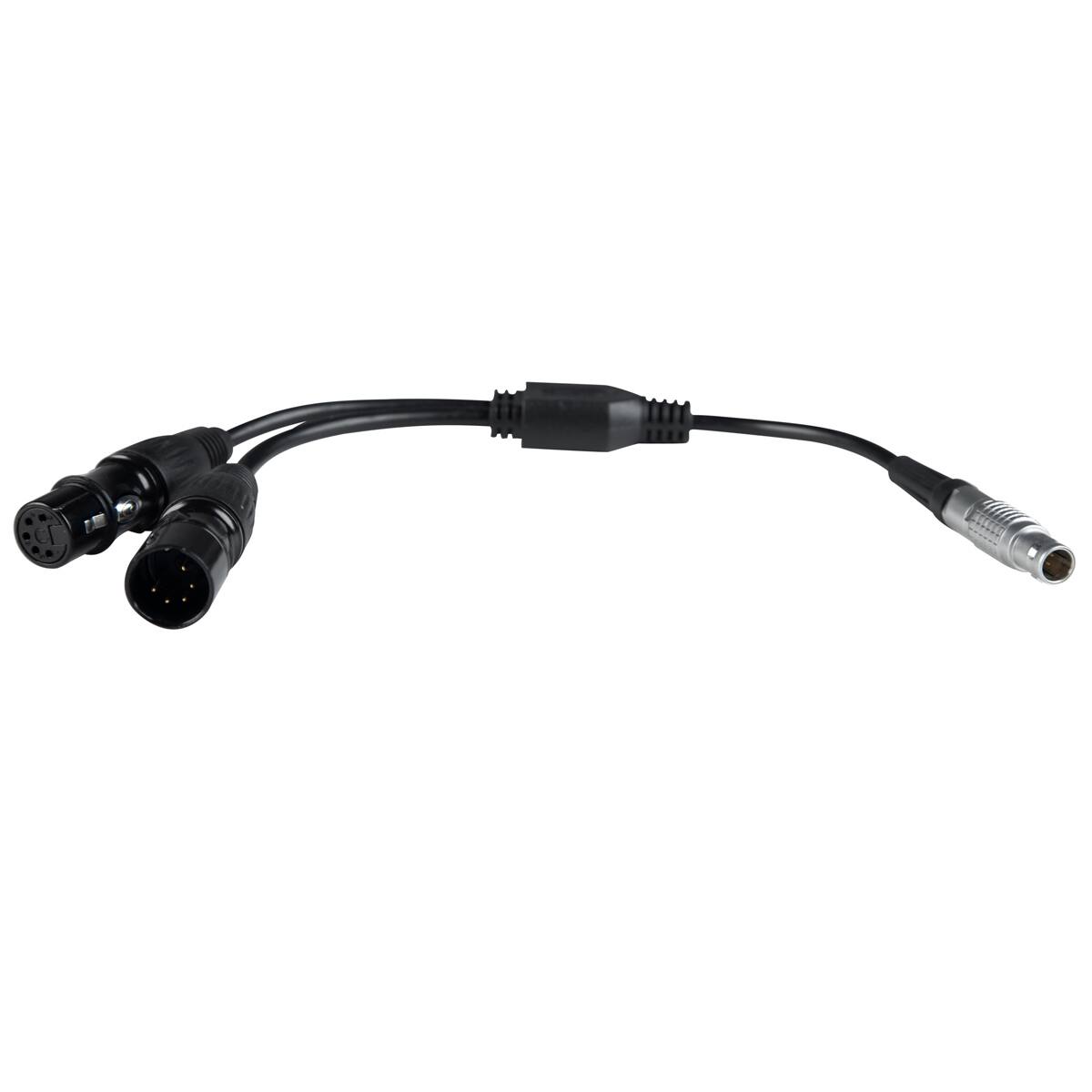 Front. NANLITE - Nanlite CB-DMX-ACP-1/2 Locking DMX Adapter Cable.