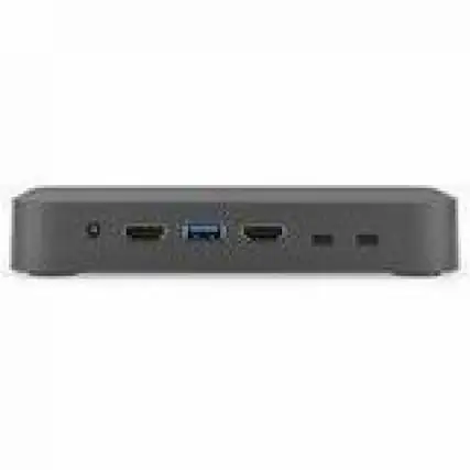 Front. Logitech - Logitech Video Conferencing Accessory Hub - Black.