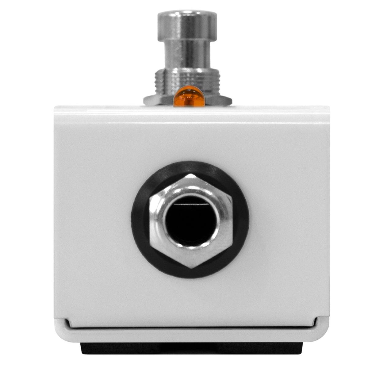 Alt View 5. Orange - Orange Single Button Mini Footswitch.