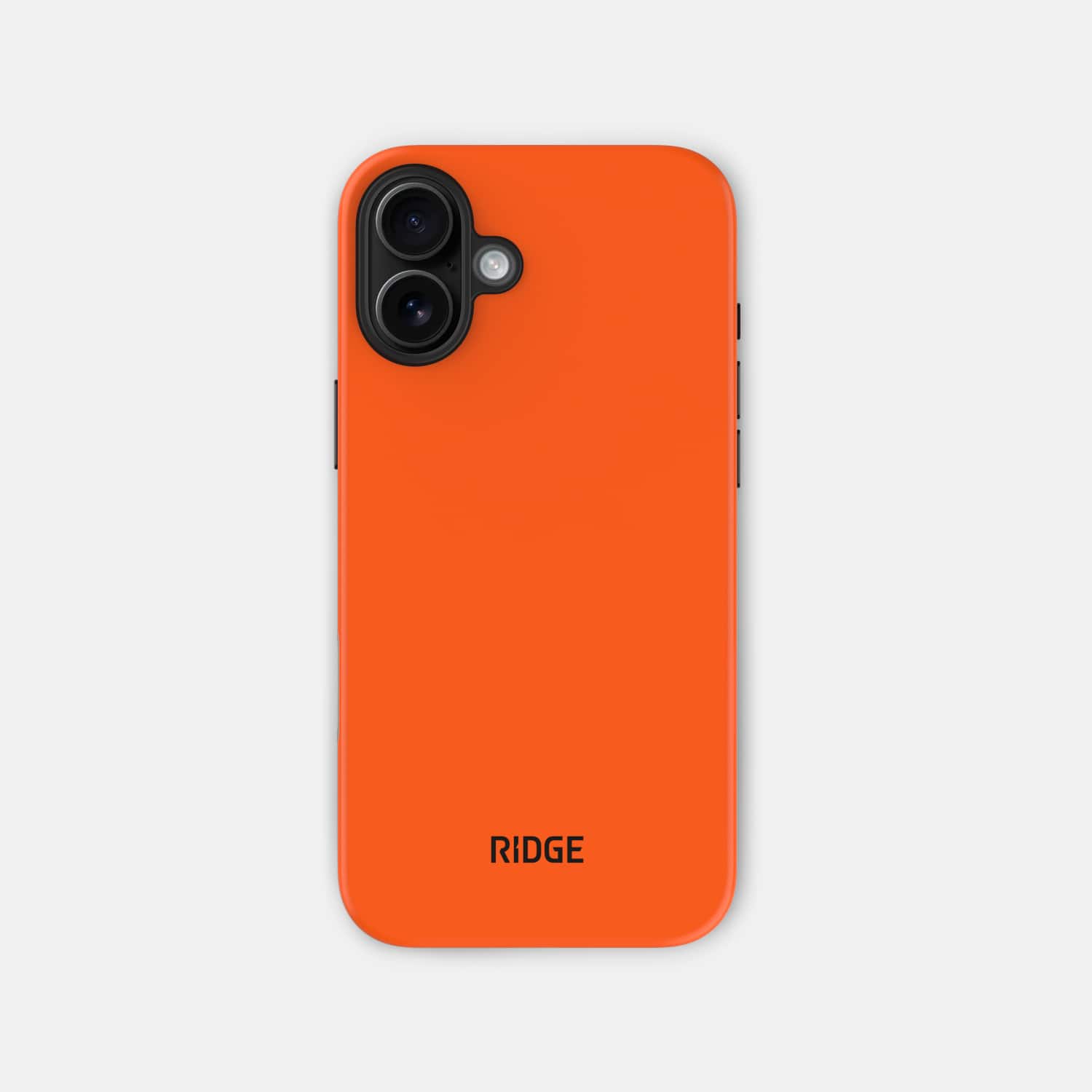 Front. The Ridge Wallet - Everyday Phone Case - IPhone 16 Plus - Basecamp Orange - Basecamp Orange.