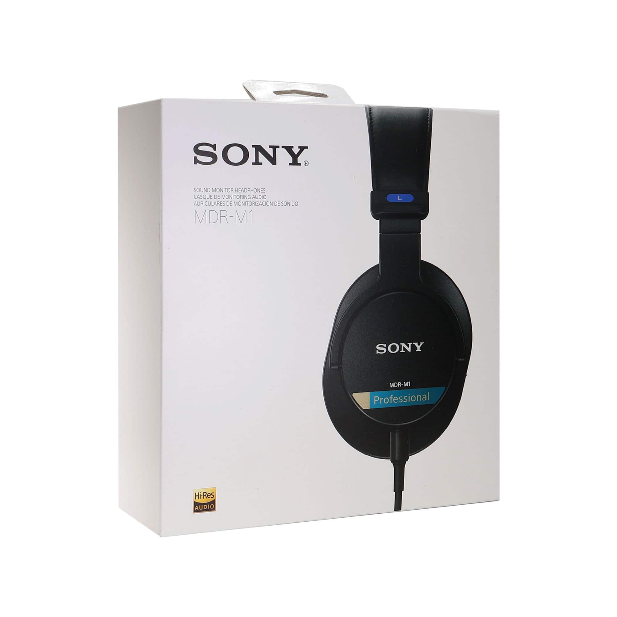 Sony MDR M1 Closed Back Over Ear Reference Monitor Headphones with