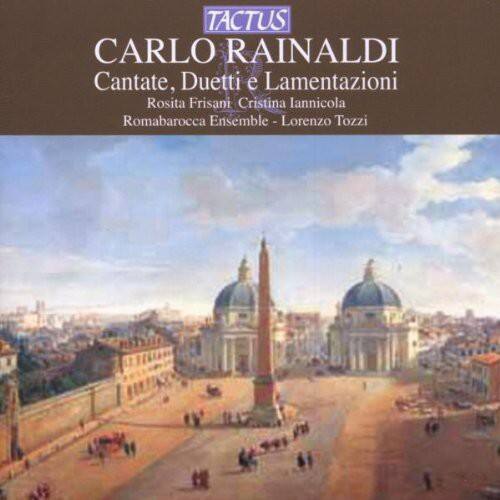 TACTUS  
CARLO RAINALDI  
Cantate, Duetti e Lamentazioni  
Rosita Frisani Cristina Iannicola  
Romabarocca Ensemble - Lorenzo Tozzi