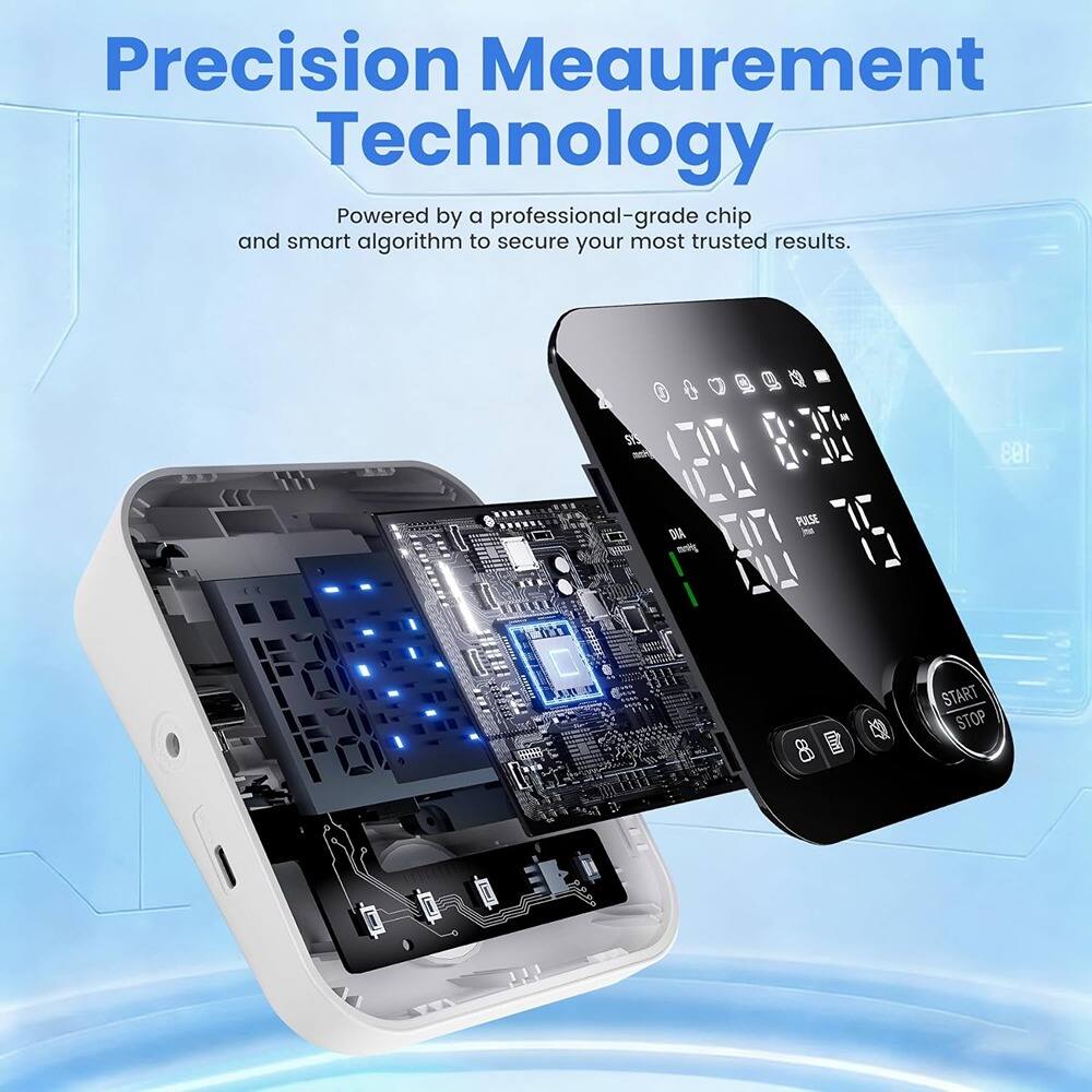 Precision Measurement Technology

Powered by a professional-grade chip and smart algorithm to secure your most trusted results.