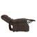 Alt View 12. ProLounger - Lameur Nubuck Power Recline and Lift Chair - Chocolate Brown.