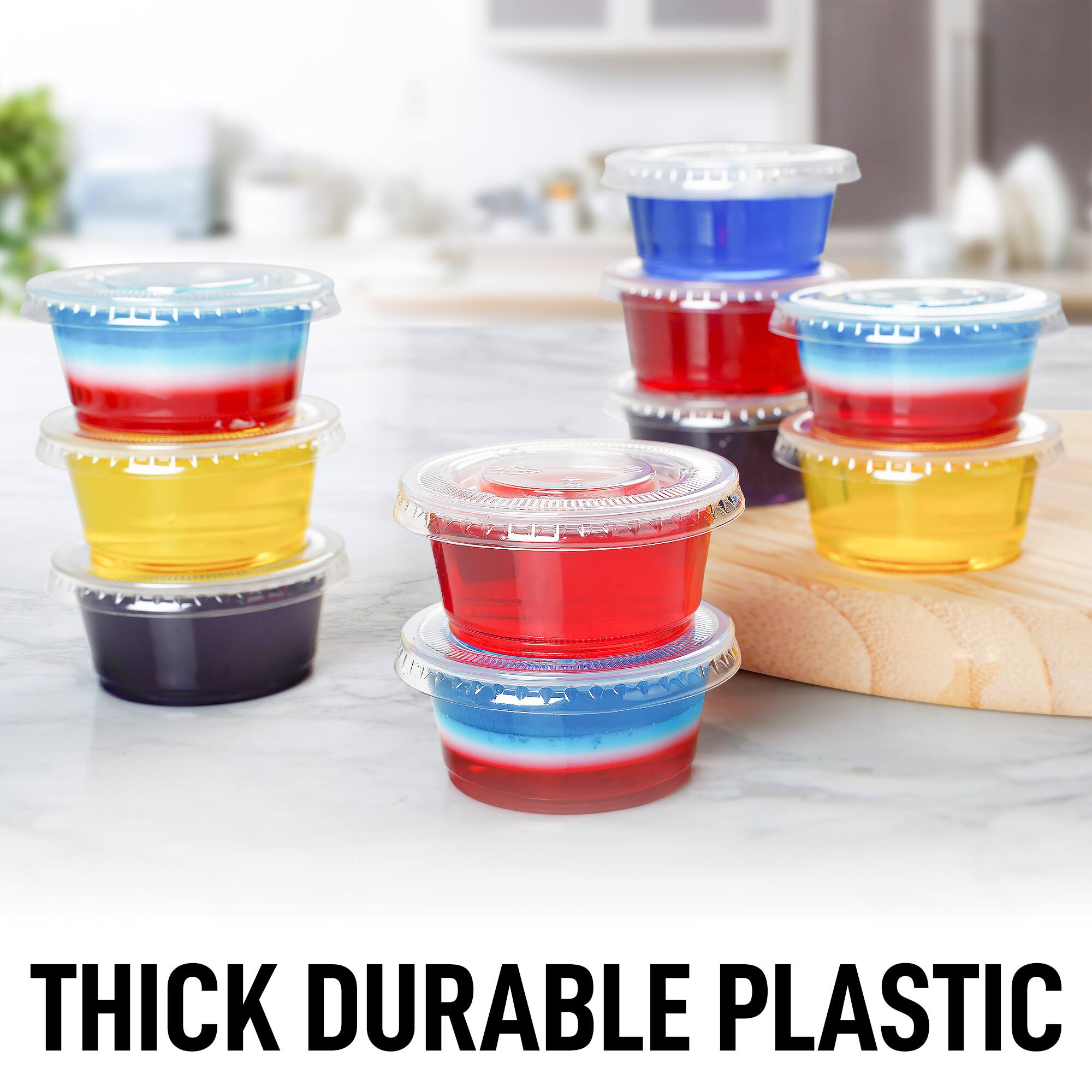 THICK DURABLE PLASTIC